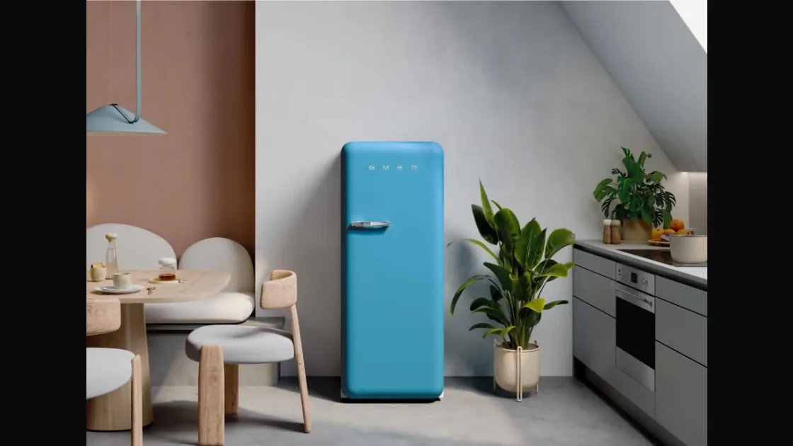 Frigorifero Light Blue di Smeg