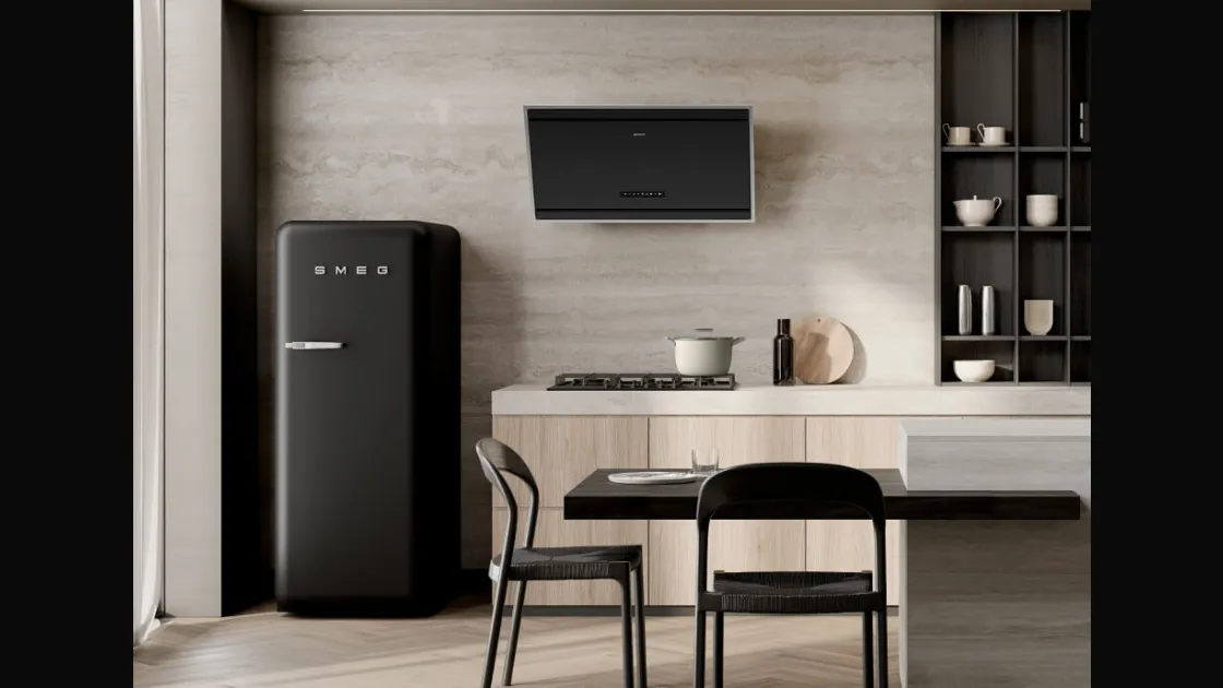 Frigorifero Matt Black di Smeg