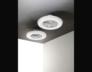 Lampade da parete con ventilatore Aliseo e Foehn di FAN Europe